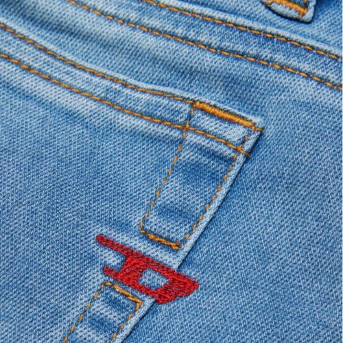 DIESEL • Jeans skinny vita bassa
