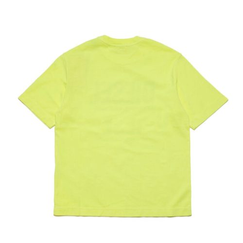 DIESEL • T-shirt fluo con logo