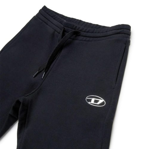 DIESEL • Short felpa con logo metallo