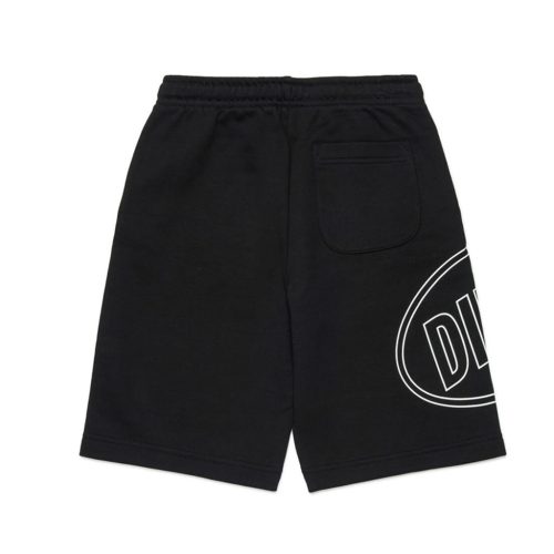 DIESEL • Bermuda in cotone con maxi stampa