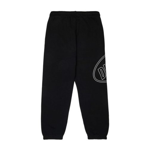 DIESEL • Pantalone nero in felpa