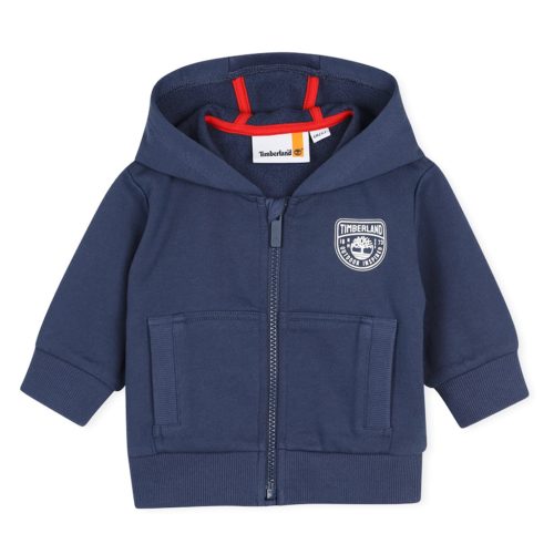 TIMBERLAND • Felpa con zip e cappuccio