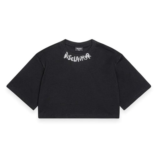 DISCLAIMER • T-shirt corta con logo stampato