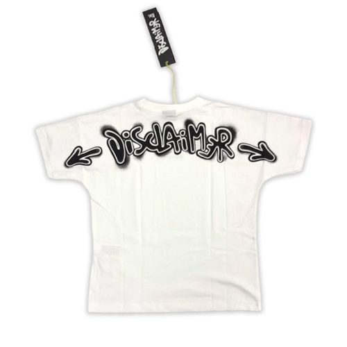 DISCLAIMER • T-shirt stampata