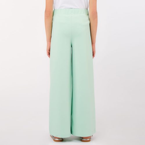 LIU-JO • Pantalone palazzo con borchie applicate