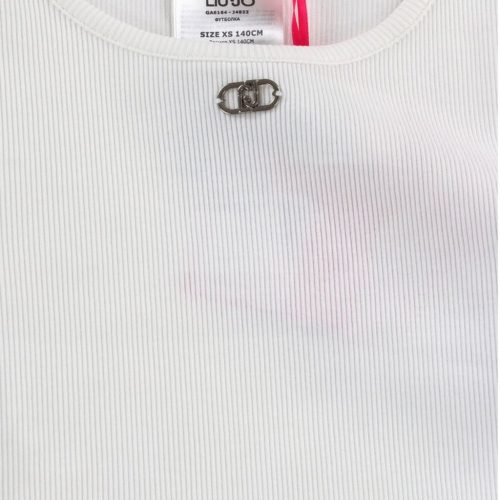 LIU-JO • T-shirt con motivo sul fianco