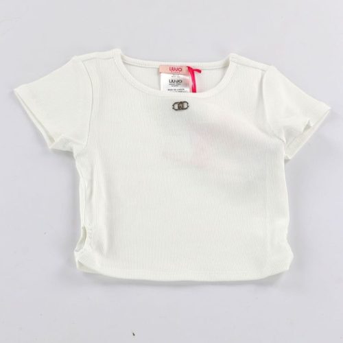 LIU-JO • T-shirt con motivo sul fianco