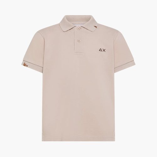 SUN68 • Polo in piquet di cotone