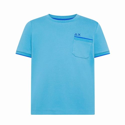 SUN68 • T-shirt in piquet di cotone